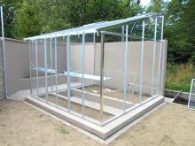 Skleníky ke zdi DELTA (2)