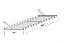 Stůl boční 450x980 mm
